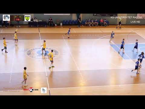KS UNIWERSYTET RADOM - Transmisja LIVE   Ligi Piłki Ręcznej Chłopców