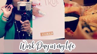 DAY IN THE LIFE | Work Day, Labels, Gel Polish & Family Dinner| Tish Bullard
