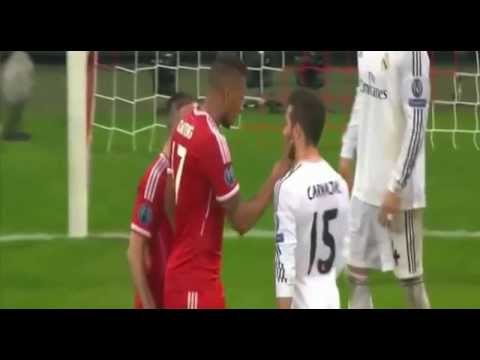 Ribery Hits Carvajal in the Face
