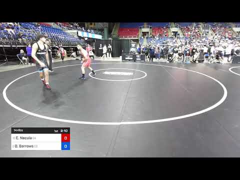 2024 USMC GR Juniors National Championship: Kaleb Reeves vs Aden Attao: 144 Lbs 5th Place Bout