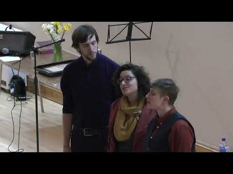 Northern Harmony sings "No More Fishermen" (arr. 'Finest Kind'). MD Larry Gordon, with introduction.