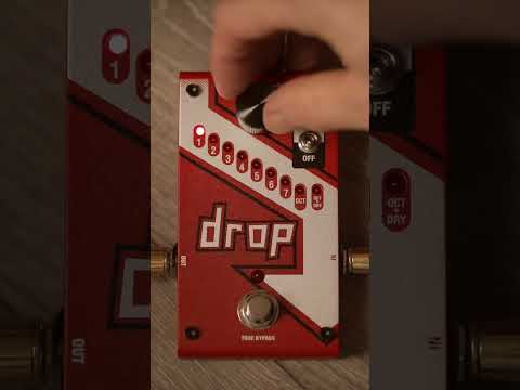 DigiTech Drop Compact Polyphonic Pitch-Shifter 2010s - Red image 3