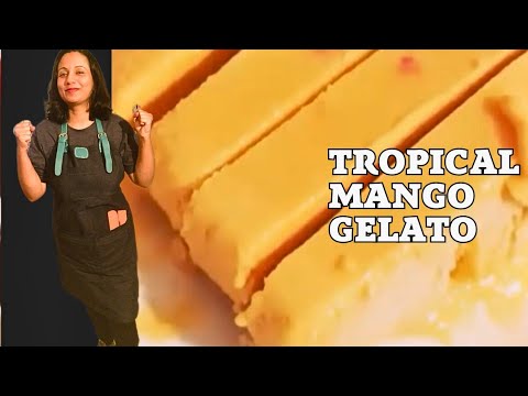 Thank me later for my Tropical Mango Recipe | Vegan Mango Ice cream