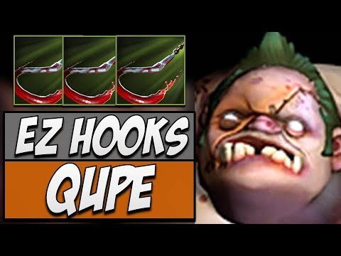 Qupe Pudge - 2185 Matches | Dota Gameplay 7.14