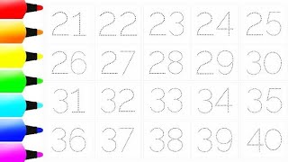 Counting 21 To 40 | ginti 21 se 40 Tak | Ginti 1 Se 20 Tak | 1 Se 20 Tak | 1 To 10 Spelling