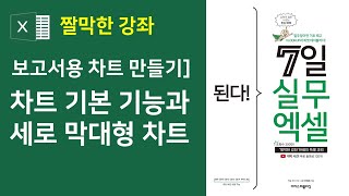 엑셀 보고서용 차트 만들기 1강] 차트 기본 기능과 세로 막대형 차트