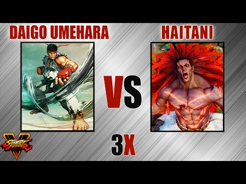 SFV - Daigo [Ryu] VS Haitani [Necalli]
