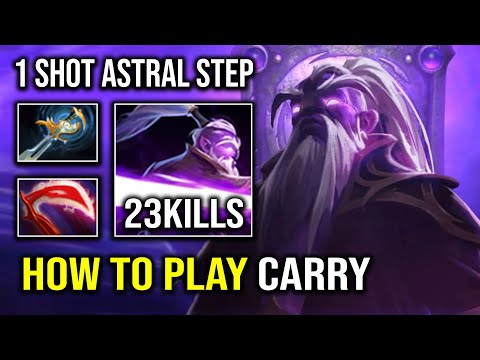 How to Play Physical Void Spirit in 7.33 with Echo Sabre + Desolator Instant 1 Shot Enemy Dota 2
