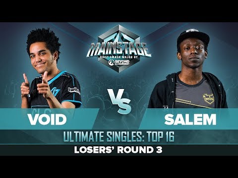 VoiD vs Salem - Losers' Round 3: Ultimate Singles - Mainstage | Sheik vs Snake