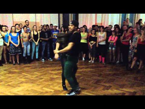 William Teixeira & Paloma Alves Freestyle Brazilian Zouk Demo, 5th Prague Zouk Congress, March 2014