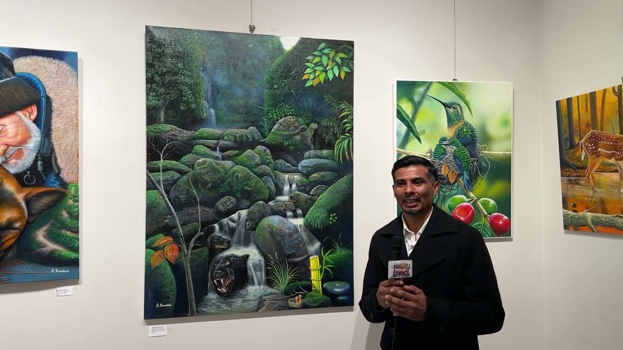 Meet Artist Bismark Treminio: Hear him explain his artwork (part 2 of 2)
