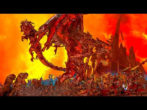 DAEMONS OF CHAOS vs GRAND CATHAY and OGRE KINGDOMS