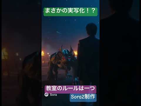 社会情報学科 🟢実写映画『異世界転生ゾンビ先生』🔴ちょっとドラゴン桜入ってない？🟣妙に名言ぽいのがイイ #shorts #movie #sora2