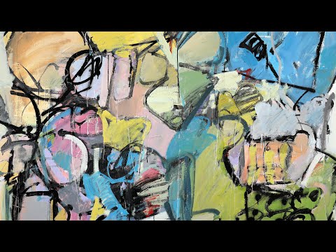 painter Francesco D'Adamo - Picche, 2024 (Abstract Expressionism, Lyrical Abstraction)