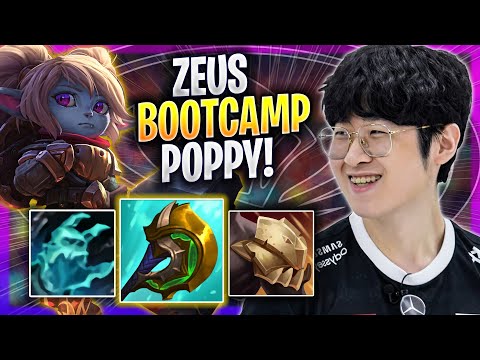 ZEUS LITERALLY GOD MODE WITH POPPY! - T1 Zeus Plays Poppy TOP vs Gragas! | Season 2023