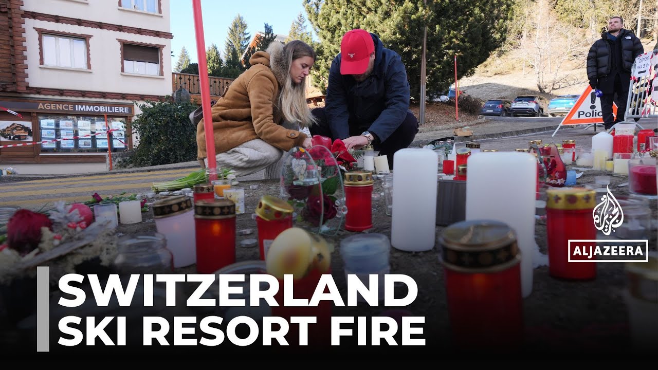 Swiss ski resort fire: Police suspect sparklers caused deadly blaze