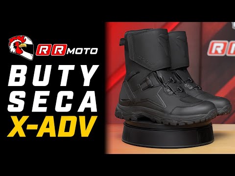 SECA X_ADV _ turystyczne buty motocyklowe z membraną i systemem FitGo