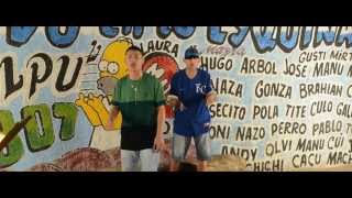 Video Sentado En La Esquina de La Piedra Urbana 