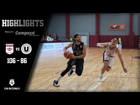 Highlights | LNBM, Semifinala, MECIUL 3: CS Rapid București vs. U-BT Cluj-Napoca