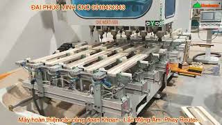 Máy làm mộng âm Cnc 10 đầu Woodmaster ( 5x2) Wm-5x2Cnc