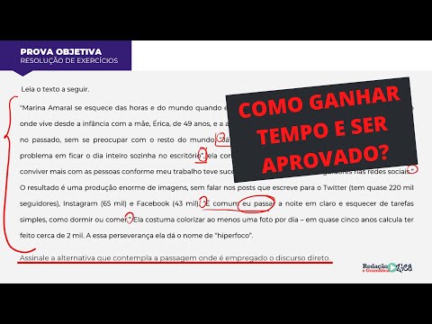 TÉCNICAS PARA RESOLUÇÃO DE QUESTÕES: DICAS PARA GANHAR TEMPO E SER APROVADO - Profa. Pamba