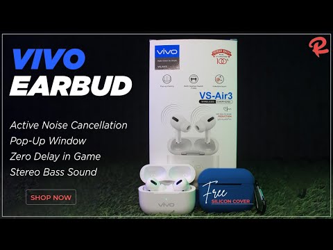 VS-Air3 True Wireless Earbuds| Vivo Earpods Pro | Vivo tws Features | Noise Cancellation | H1 Chip