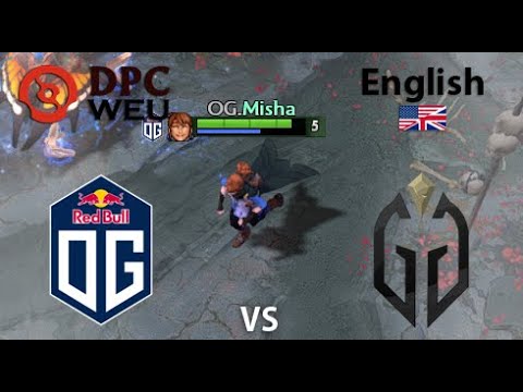 OG vs Gaimin Gladiators  (game 2) BO2 | DPC WEU | Summer Tour 2022