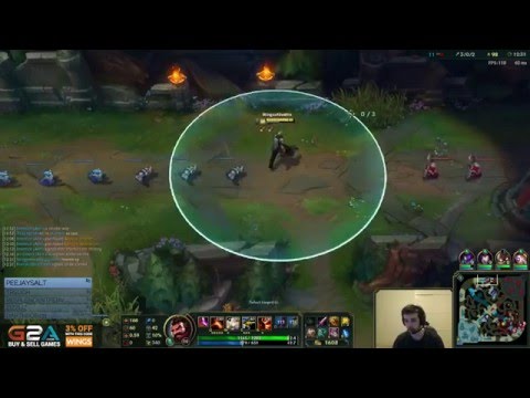 Wingsofdeath Commentated Solo Queue Games #2 Top Graves vs Teemo