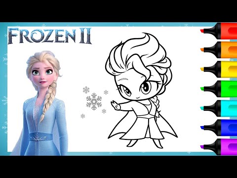 Printable Elsa Coloring Pictureâ - 02/2022