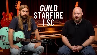 Video thumbnail for Guild Starfire I SC | Great, Affordable Semi-Hollow for the Alternative Player by Alamo Music Center