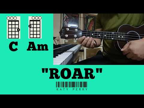 ROAR by Katy Perry (Ukulele Tutorial - Chorus Only)