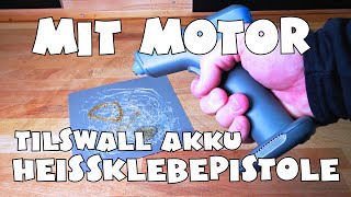 Tilswall Akku Heißklebepistole automatische Förderung