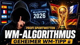 Ich habe einen Sportwetten Algorithmus für die WM gebaut … und dieses Land gewin