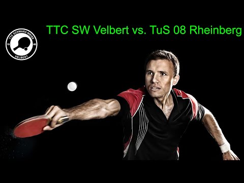 NRW Liga. TTC SW Velbert vs. Tus 08 Rheinberg. Raatz, Andersen vs. Kepser, Erkis. Highlights.