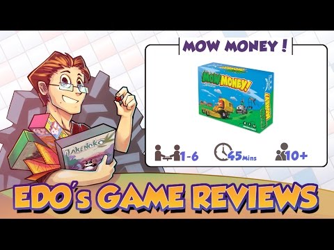 Edo's Mow Money! Card Game Review