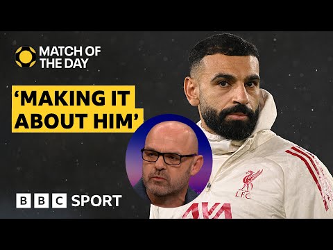 Mohamed Salah comments at Leeds 'making it all about him' | Match of the Day