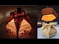 How To Make Ice Cream Stick Wall Hanging Lamp Stick Lamp Wooden Ice Cream Stick Craft