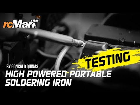 Yeah Racing High Powered Portable Soldering Iron Testing by Goncalo Quinas