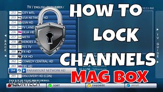 How To Block TV Channels On The MAG 322w1 Box