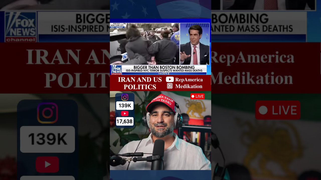 Iran and US Politics - Rep America with Medi - LIVE 📱