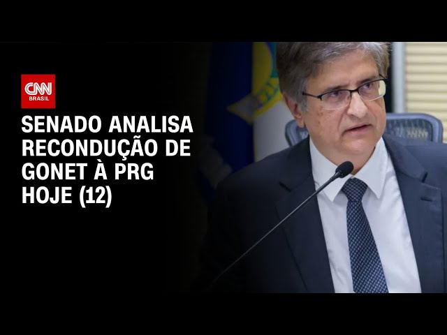 CCJ do Senado sabatina e vota recondução de Paulo Gonet à PGR nesta quarta (12) | LIVE CNN
