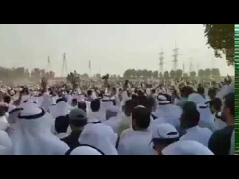 الكويت تودع عبدالحسين عبدالرضا وجموع غفيرة تشارك في تشييع جثمانه