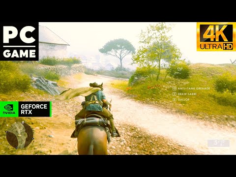 BATTLEFIELD 1 Gameplay Walkthrough Part 12 FULL GAME [4K 60FPS PC RTX 3090] - No Commentary