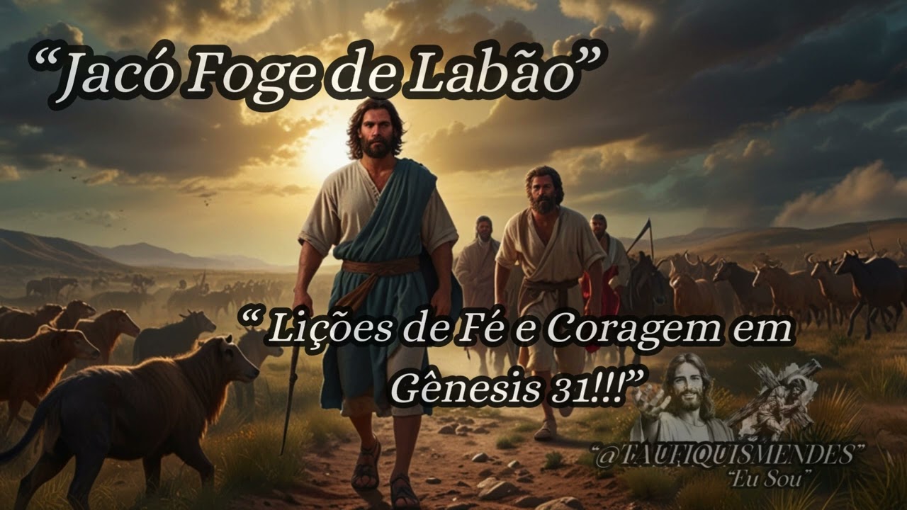 Jacó Foge de Labão: Lições de Fé e Coragem em Gênesis 31