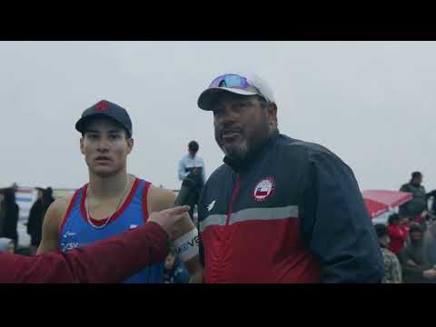 Noé Aravena, Vicente Droguett y el Head Coach de Chile, Paulao
