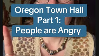 Town Hall in a Purple District: The People Are Angry.