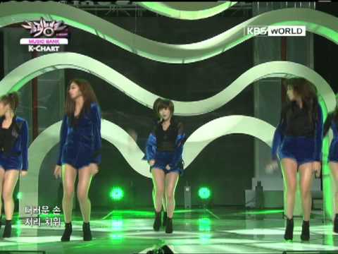 [Music Bank K-Chart] Dal Shabet - Hit U (2012.01.26)