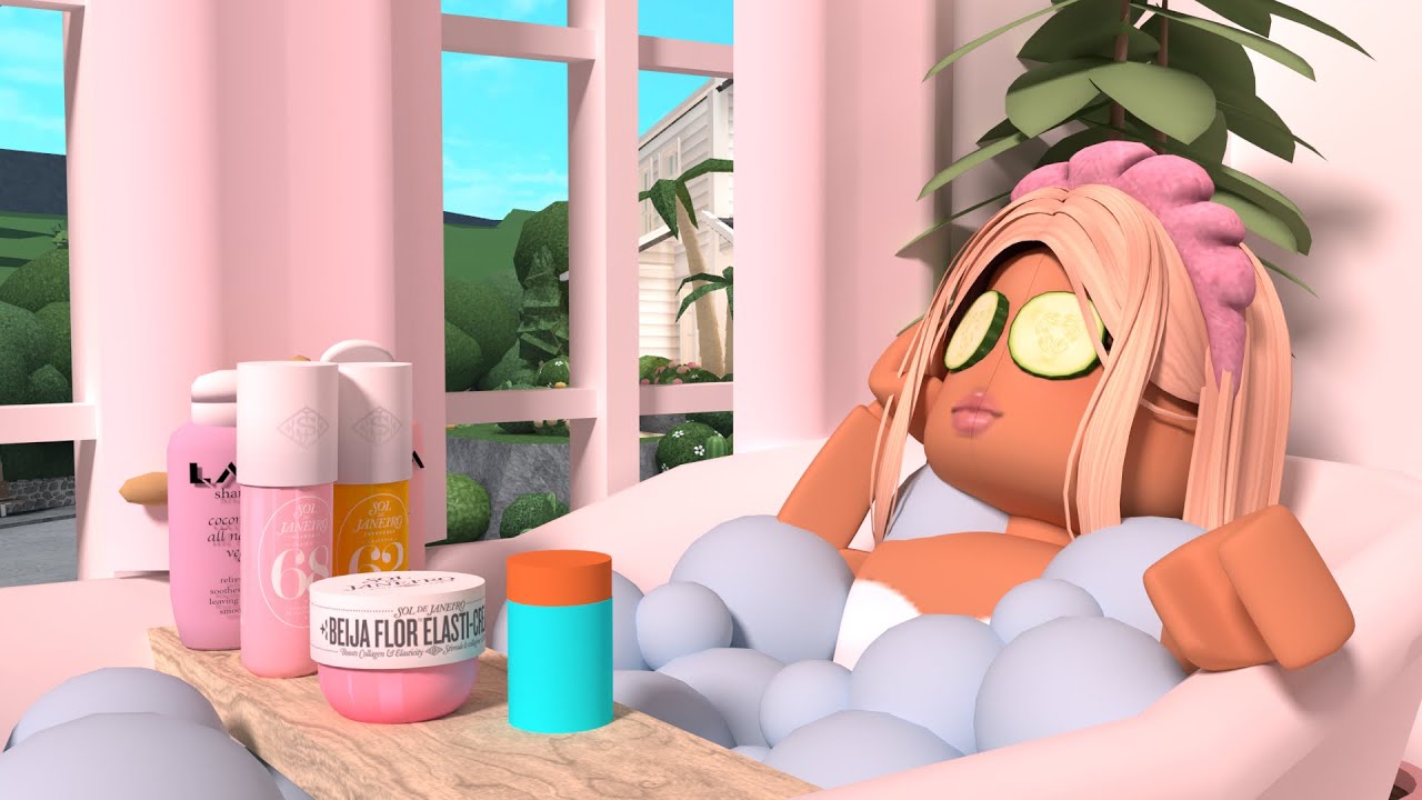 Our Productive MORNING ROUTINE! *WOKE UP AT 5AM, GYM, CLEANING!* VOICED Roblox Bloxburg Roleplay