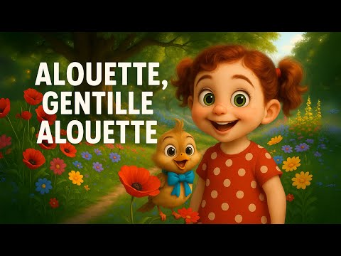 Alouette, Gentille Alouette - Chanson pour Enfants | Comptine Amusante et Éducative