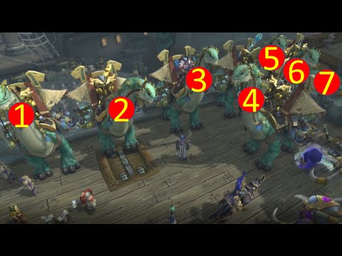 How is this possible? One Guy with Seven Brutosaur Mount!